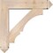 Ekena Millwork Balboa Arts and Crafts Smooth Bracket w/ Offset Brace, Douglas Fir, 7 1/2"W x 34"D x 34"H BKT0806X34X34BOA03SDF - alternate 3